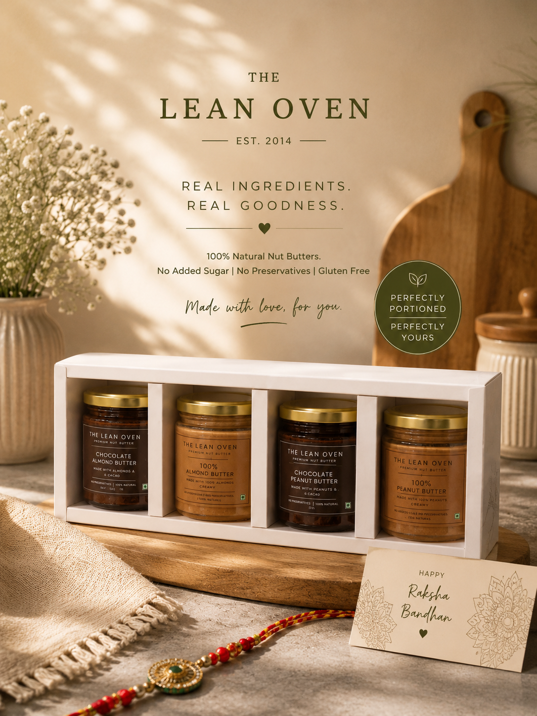 The Full Spread - 4-Jar Nut Butter Gift Hamper